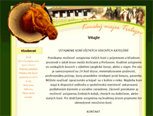 Tablet Screenshot of konskymajer.net